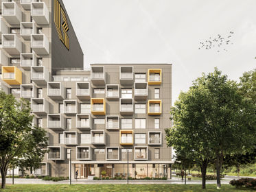 Wizualizacja B Urban - apartamenty inwestycyjne